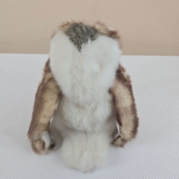 Folkmanis Hand Puppet Toy Barn Owl Plush Stuffed Animal - Picture 4 of 6